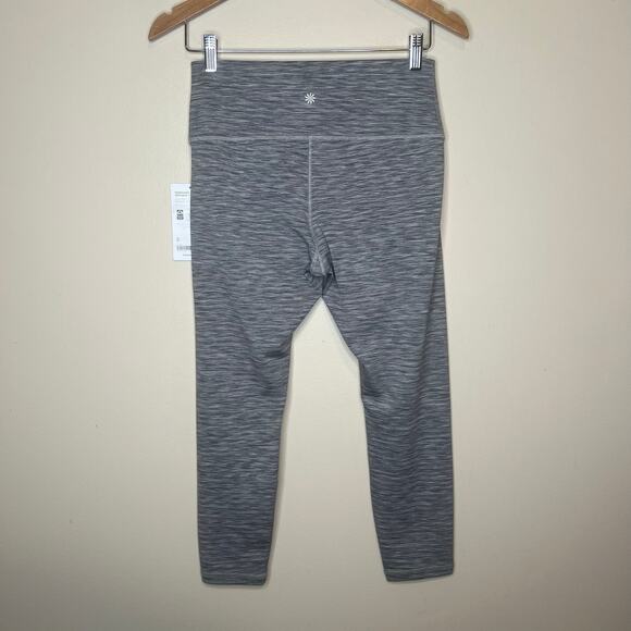Athleta Transcend Texture 7/8 Gray Leggings - Picture 3 of 6
